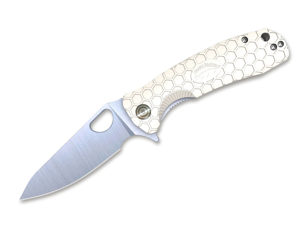 Honey Badger Leaf Medium White