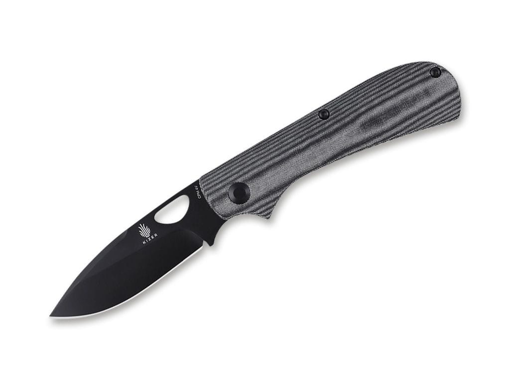 Kizer Zipslip Micarta Grey