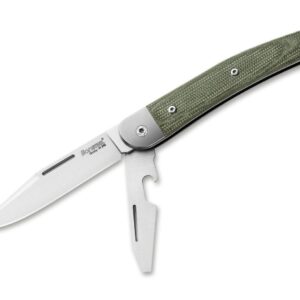 LionSteel Jack Two Micarta Green