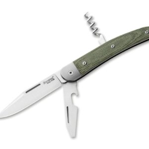 Jack Three Micarta Green LionSteel
