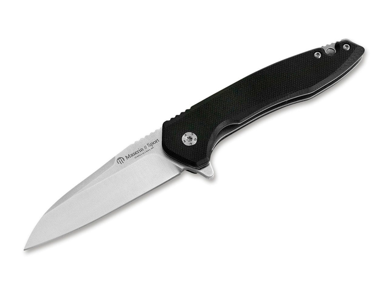 Maserin Sport Knife Wharncliffe G10 Black