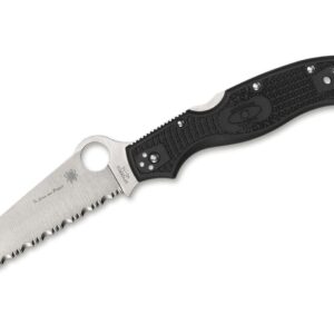 Spyderco Rescue 3 Lightweight Thin Blue Line SpyderEdge