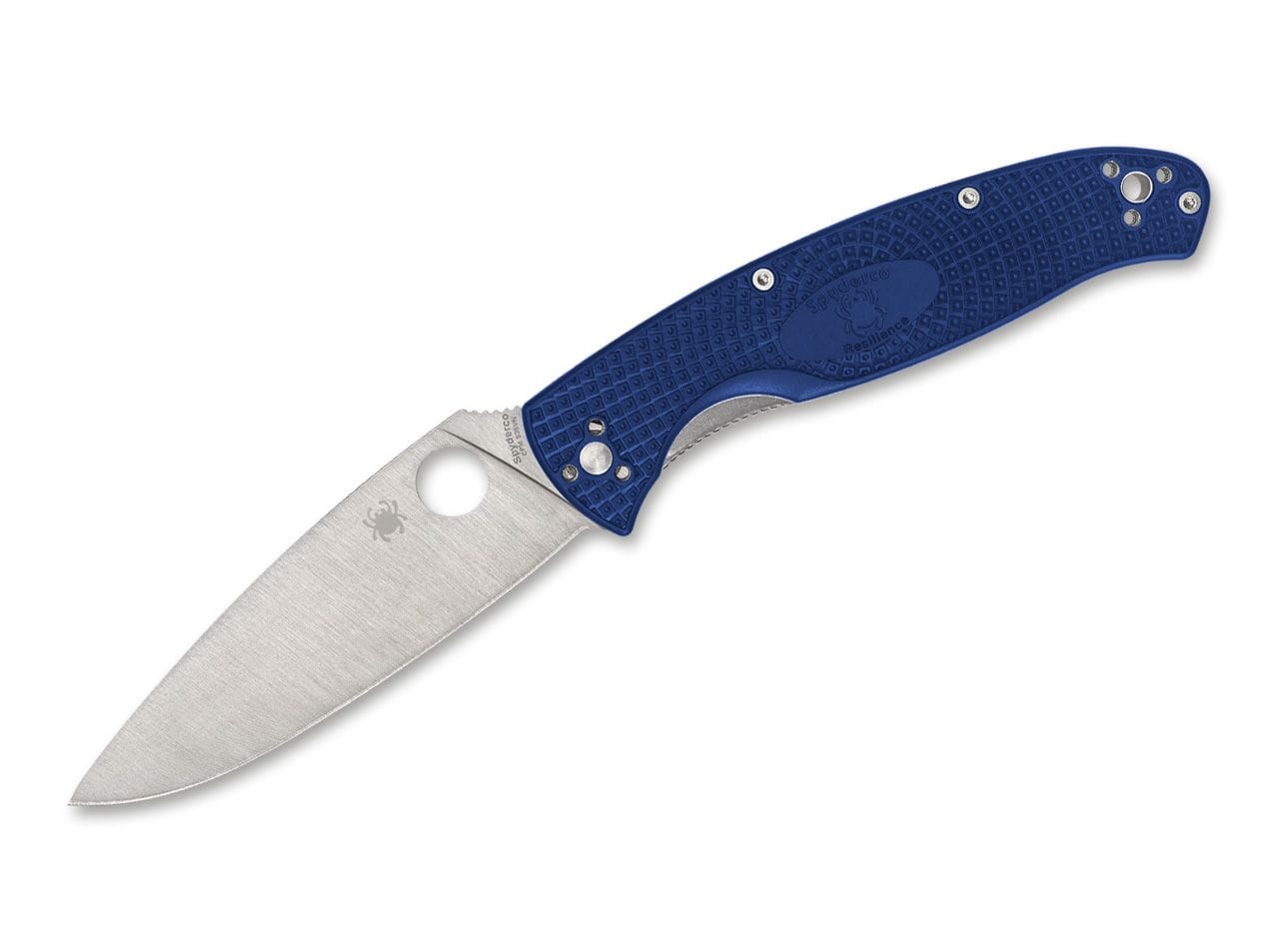 Resilience Lightweight CPM-S-35VN Blue Spyderco