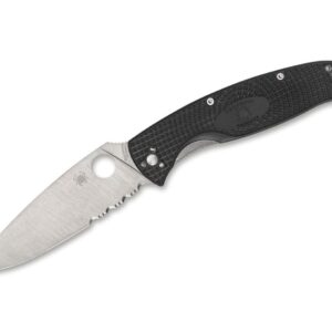 Resilience Lightweight Black Combination Spyderco