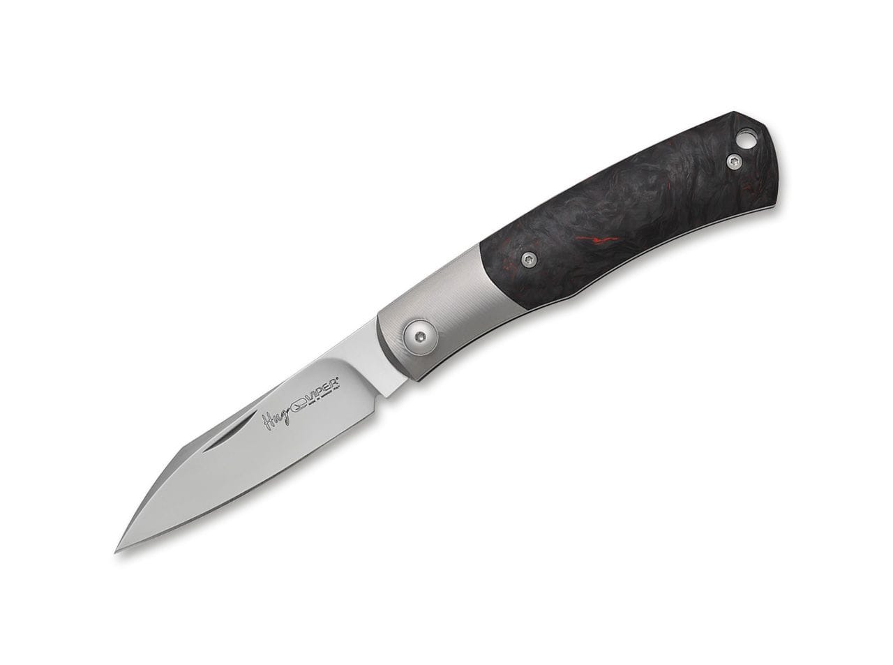 Viper Hug Titanium CF Marble Red