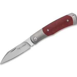 Viper Hug Titanium G10 Red Two Bolsters
