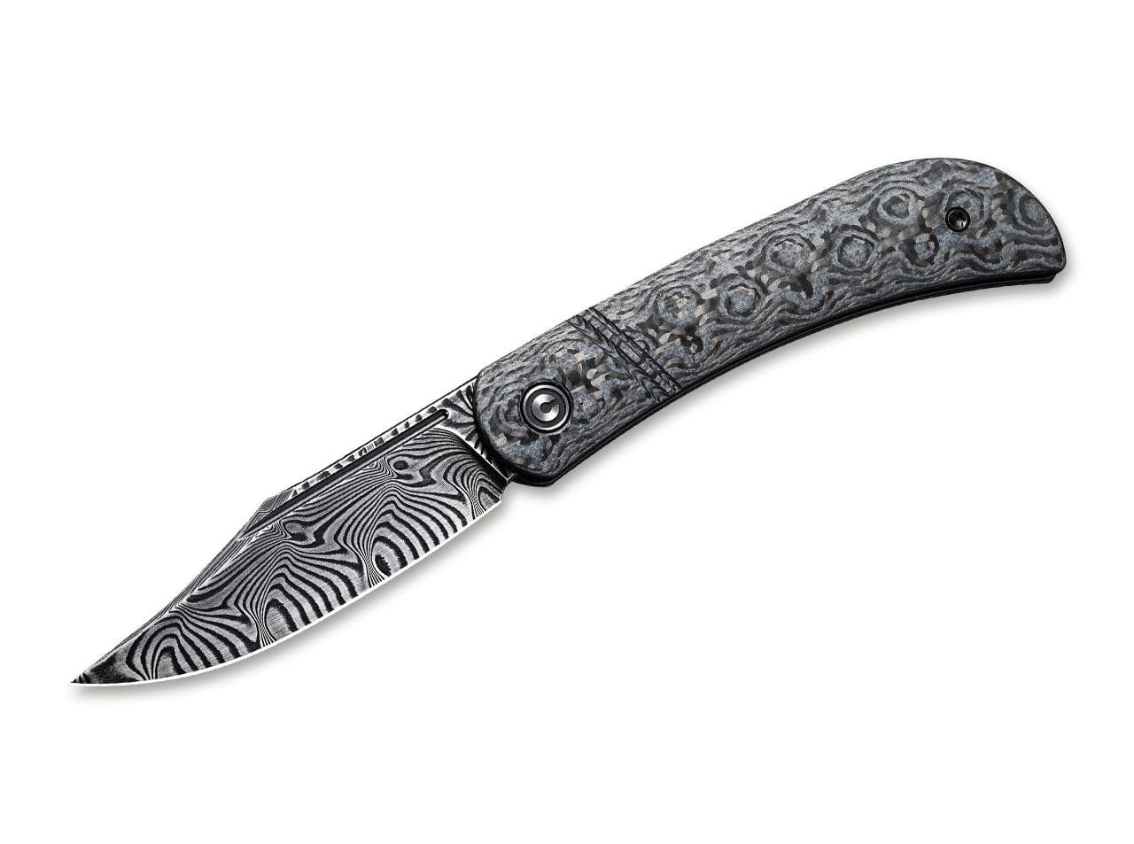 CIVIVI Appalachian Drifter Damascus G10 CF Grey