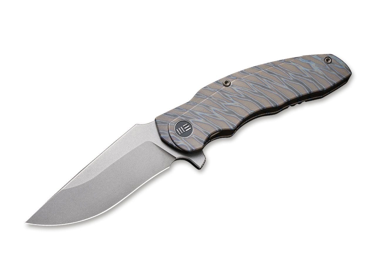 WE Knife Skreech Titan Tiger Stripe