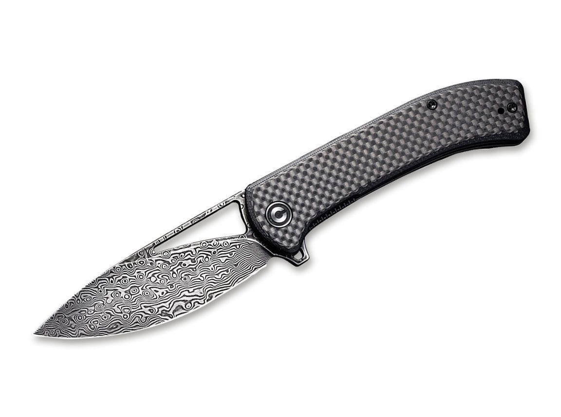 CIVIVI Riffle Damascus Carbon Black