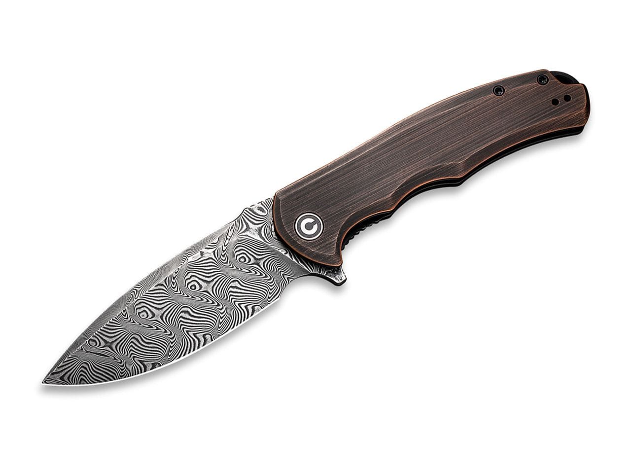 CIVIVI Praxis Black Copper Damascus