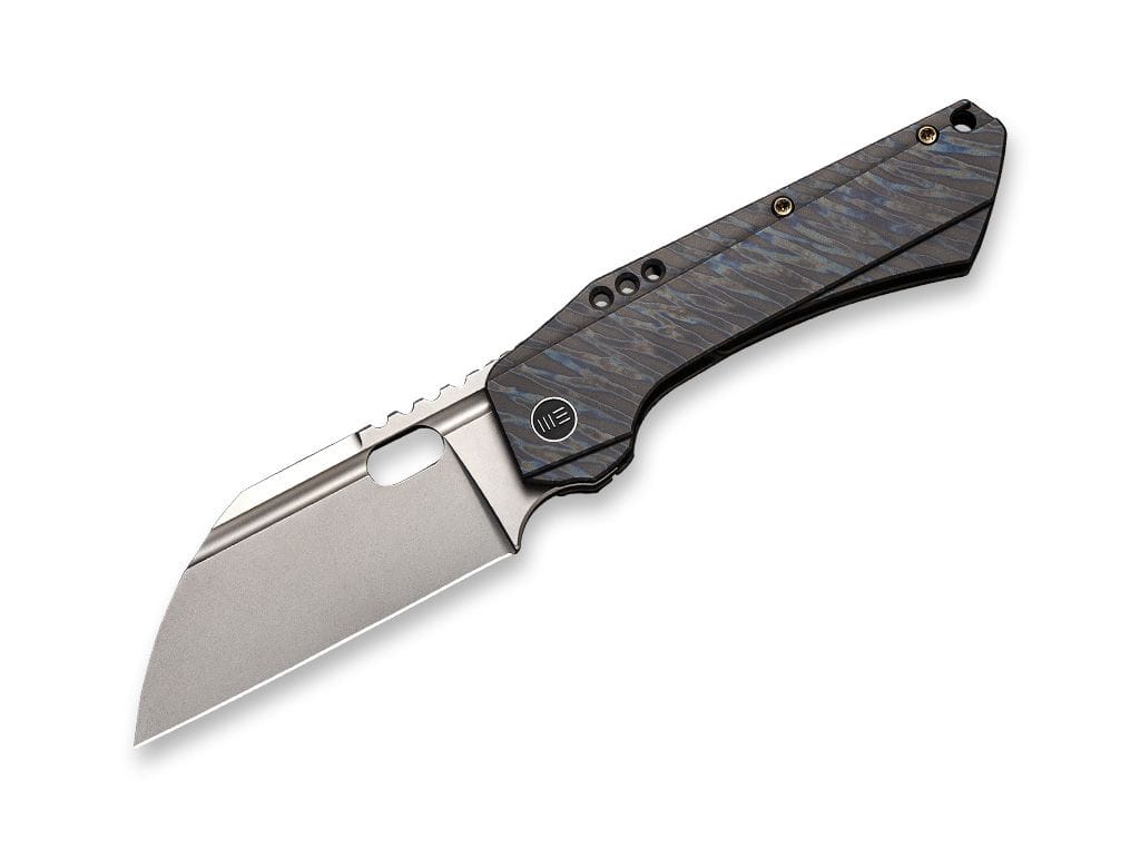 WE Knife Roxi 3 Titanium Tiger Stripe Flame