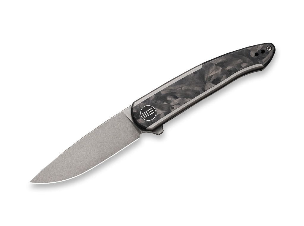 WE Knife Smooth Sentinel CF Titanium Grey