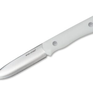Real Steel Bushcraft III Convex White G10