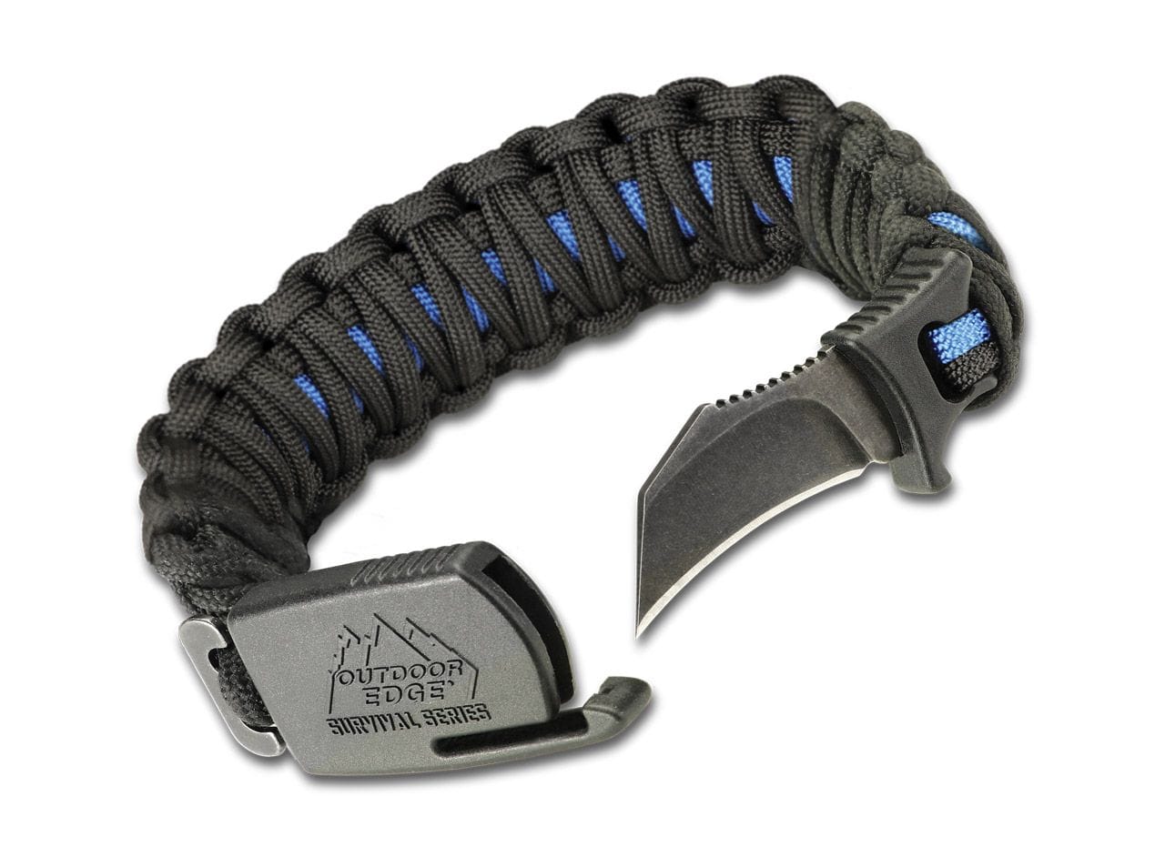 Outdoor Edge ParaClaw Blue Line Medium Blister