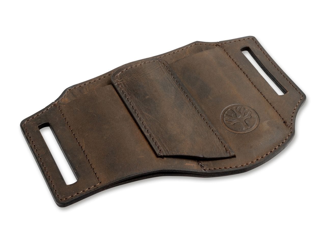 Böker Manufaktur Solingen Leather Holster ED-Three Brown