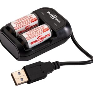 SureFire Battery Set 123A with Charger