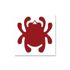 Spyderco Mirror Decal Bug
