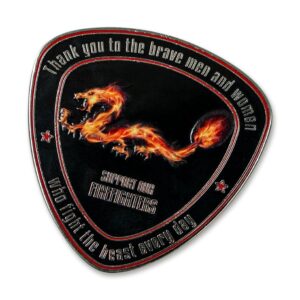 Spyderco Fire Dragon Coin 2021