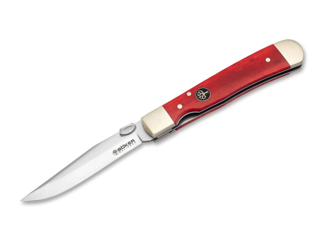 Böker Manufaktur Solingen Trapperliner Bone Red
