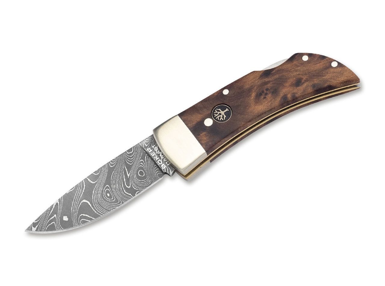 Böker Manufaktur Solingen Pocket Thuja Damascus