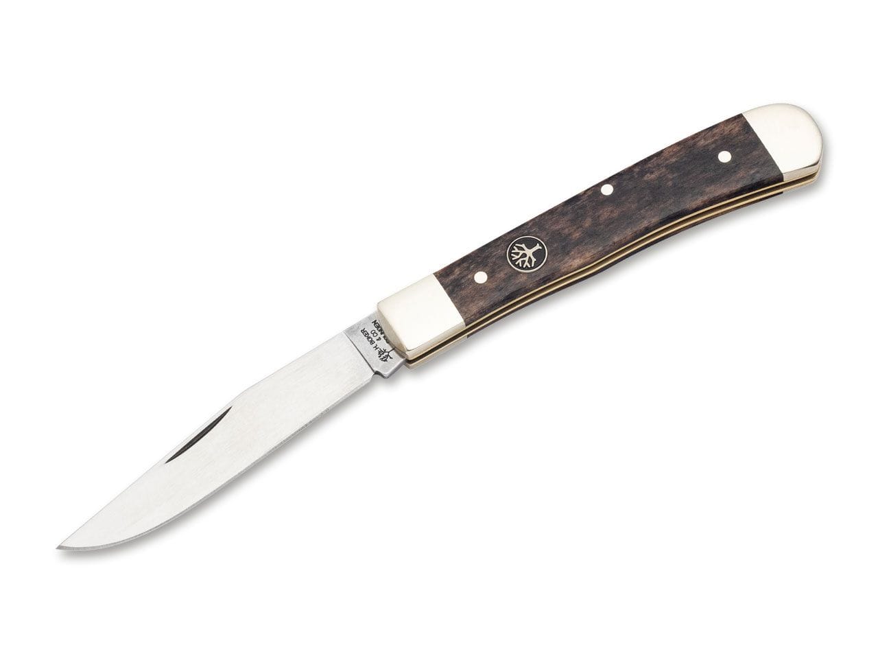 Böker Manufaktur Solingen Trapper Bone Buckskin