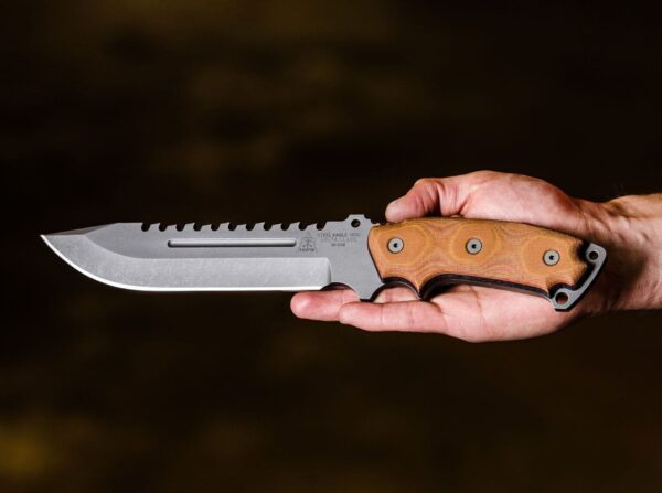 TOPS Knives Steel Eagle 107C Delta Class