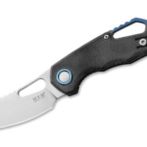 MKM Isonzo M390 Cleaver Micarta Black