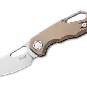 MKM Isonzo M390 Cleaver Titanium Bronze