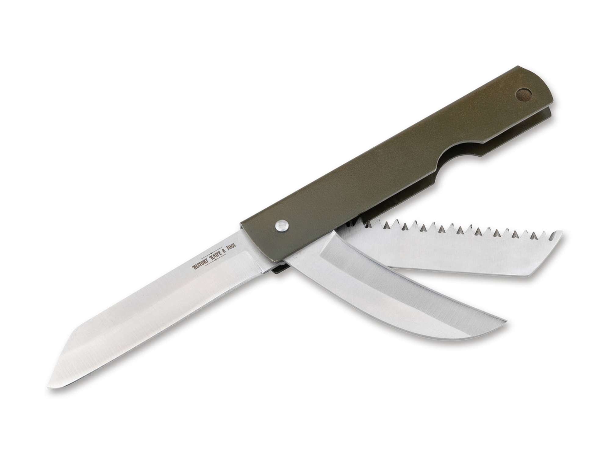 History Knife & Tool Japanese Army Pen Knife Saw & Hawkbill