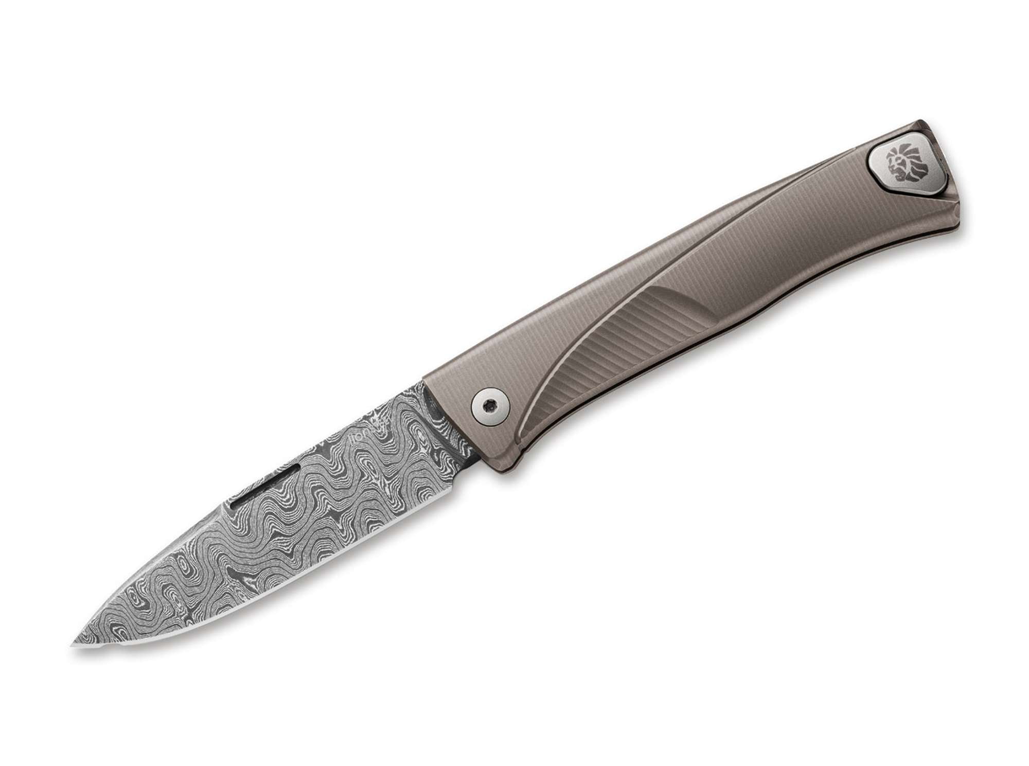 LionSteel Thrill Damascus Grey