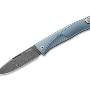 LionSteel Thrill Damascus Blue