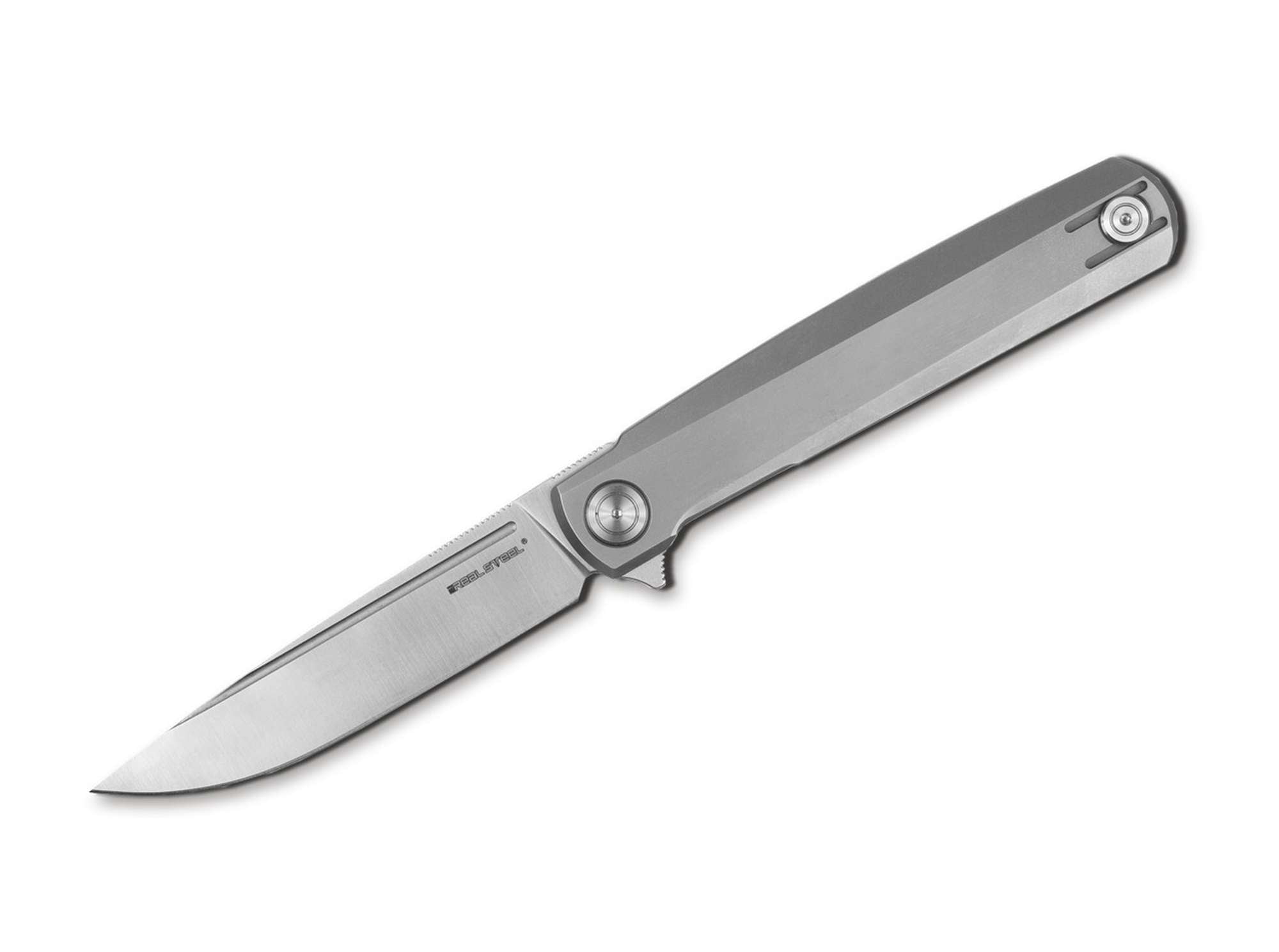 Real Steel G-Frame Titanium Silver