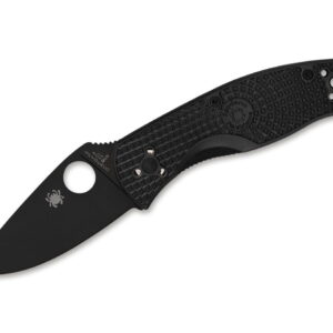 Spyderco Persistence Lightweight All Black PlainEdge