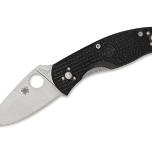 Spyderco Persistence Lightweight Black PlainEdge