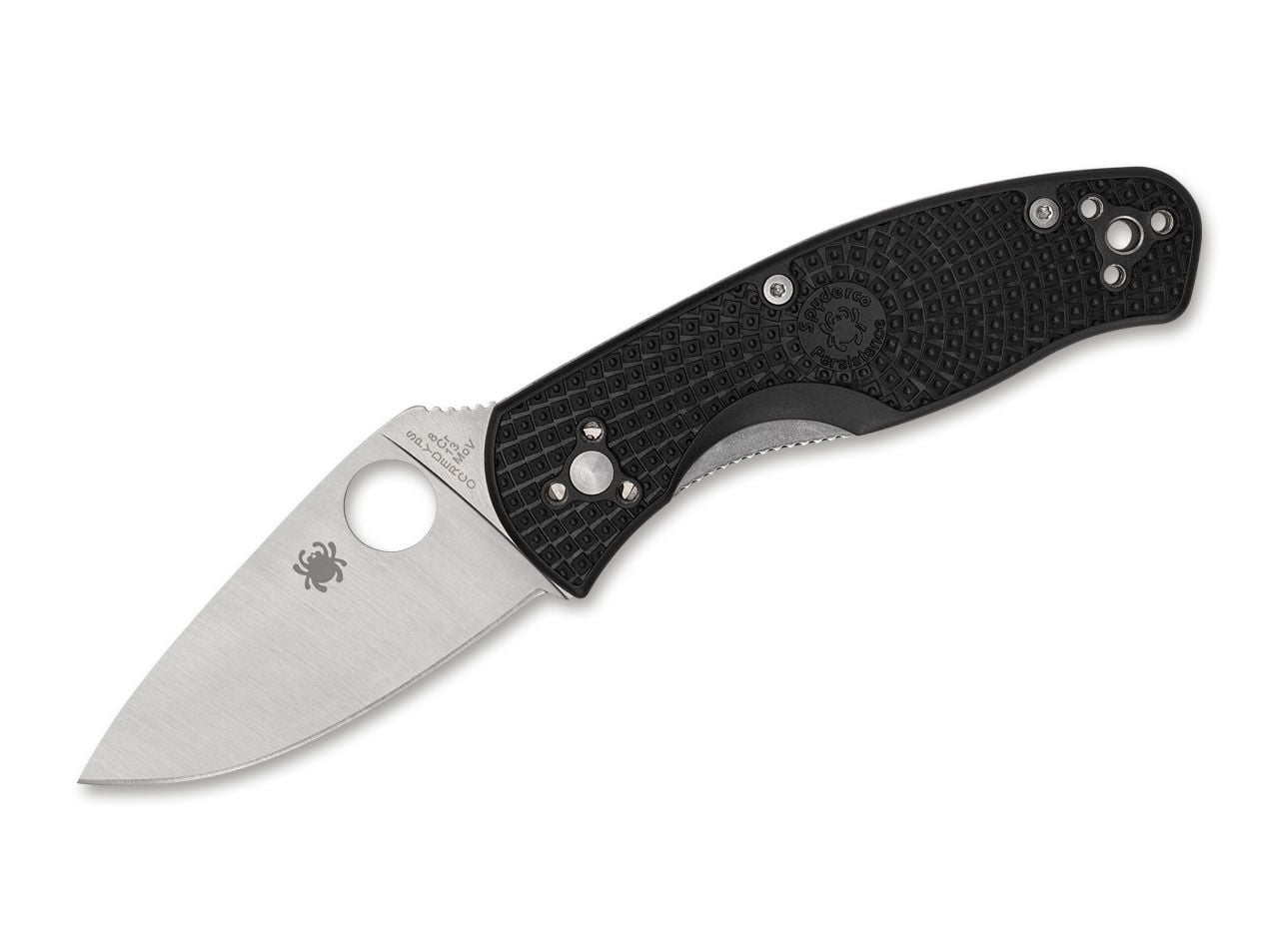 Spyderco Persistence Lightweight Black PlainEdge