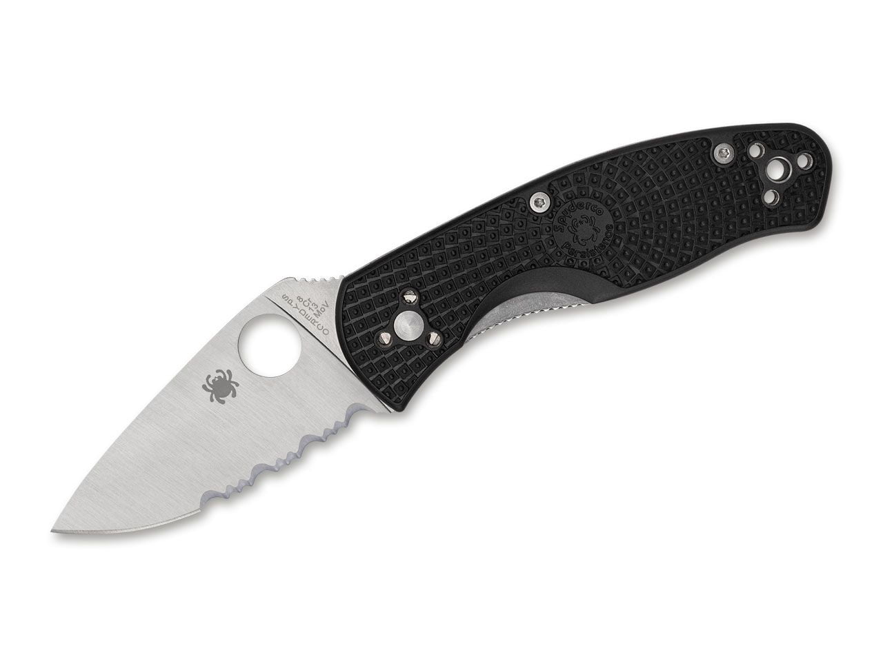 Spyderco Persistence Lightweight Black CombinationEdge