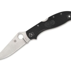 Spyderco Stretch 2 XL Lightweight Black PlainEdge