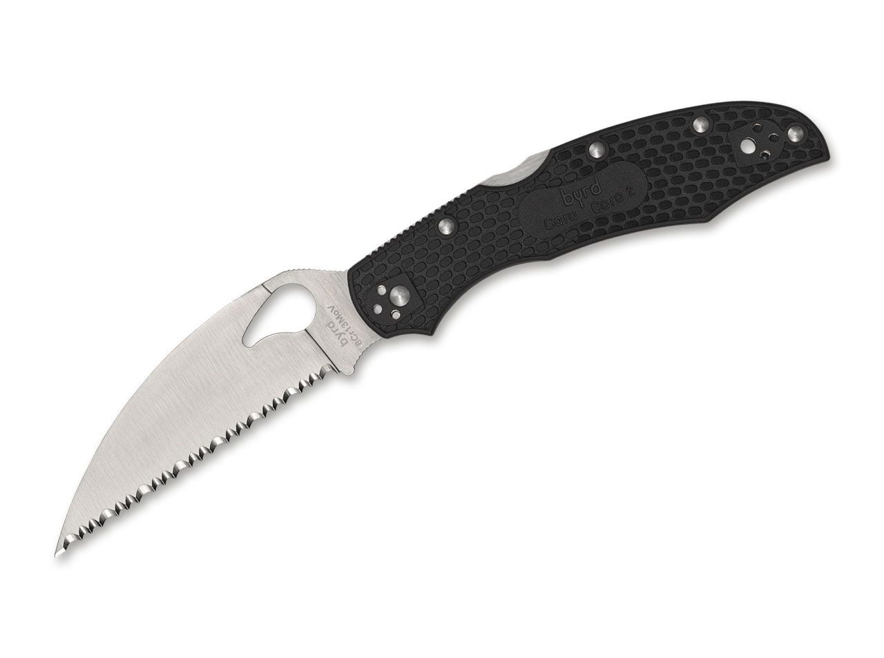 Byrd Cara Cara 2 Lightweight Wharncliffe Black SpyderEdge