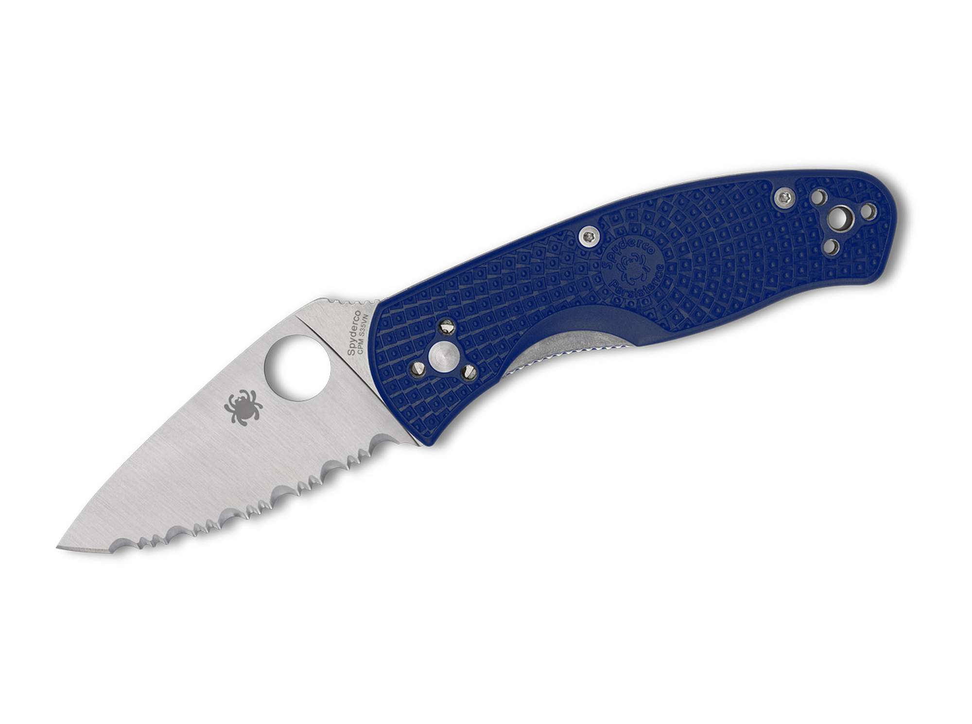 Spyderco Persistence Lightweight Blue CPM-S35VN SpyderEdge