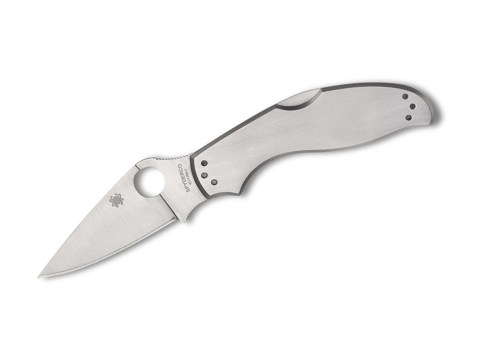 Spyderco UpTern Silver SpyderEdge