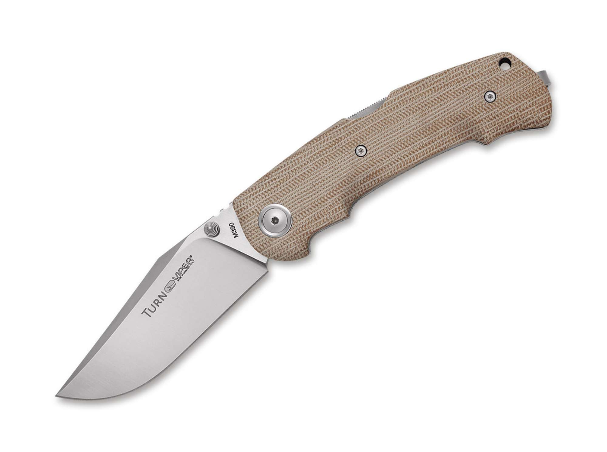 Viper Turn Micarta Natrual