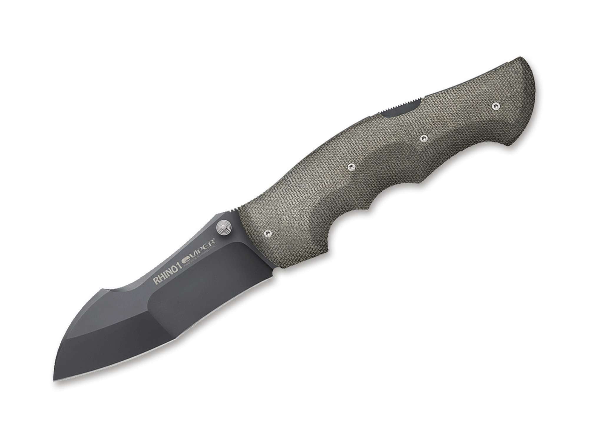 Viper Rhino 1 Micarta Green BB