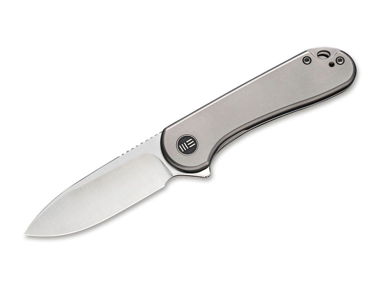 WE Knife Elementum Titanium Silver