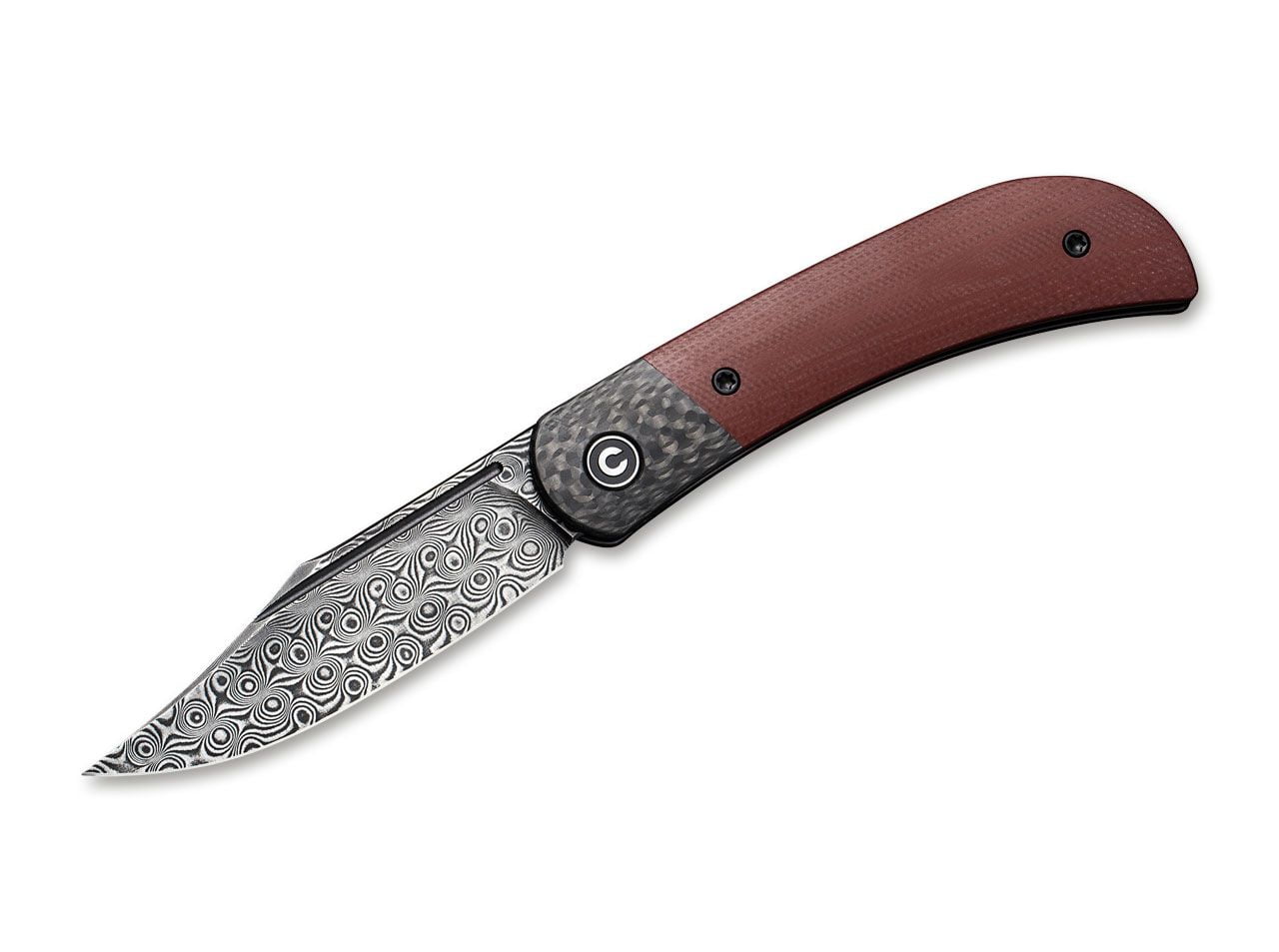 CIVIVI Appalachian Drifter II Damascus G10 Burgundy