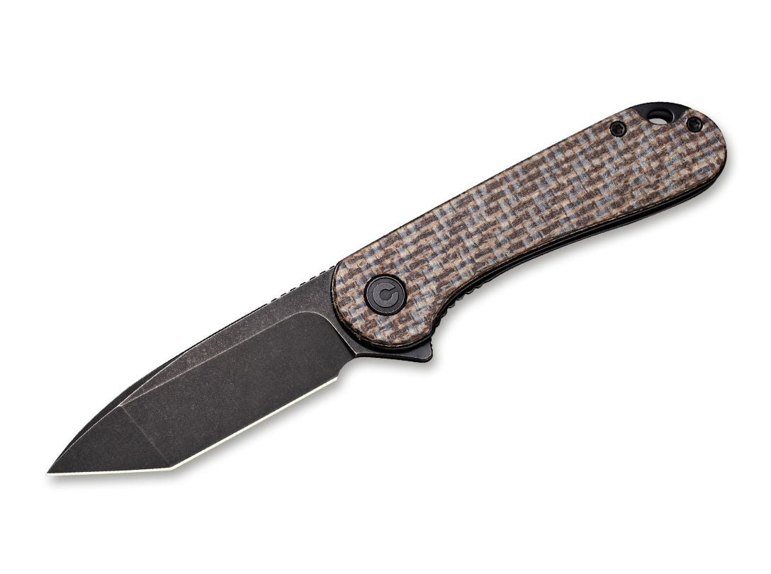 WE Knife Elementum Micarta Brown Tanto