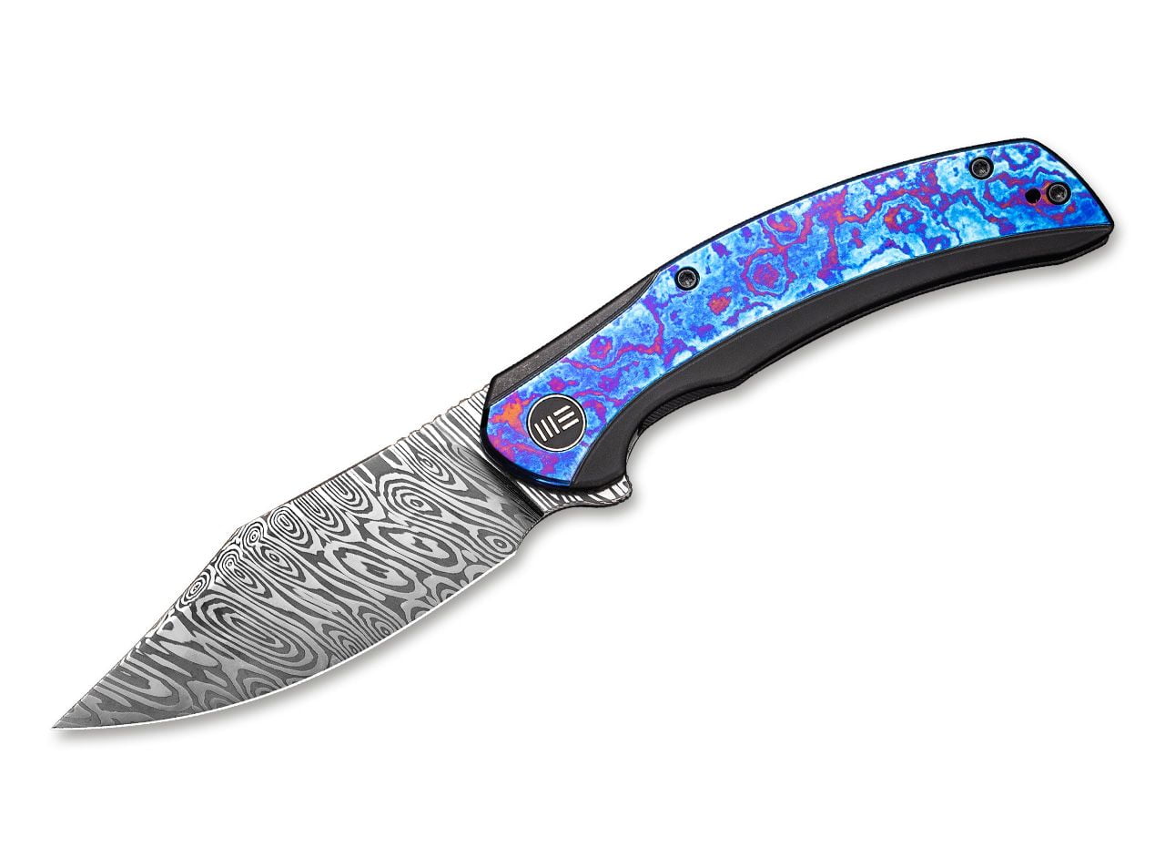 WE Knife Snick Damast Titanum Timascus