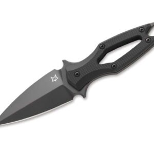 Fox Knives Aka G10 Black Dagger