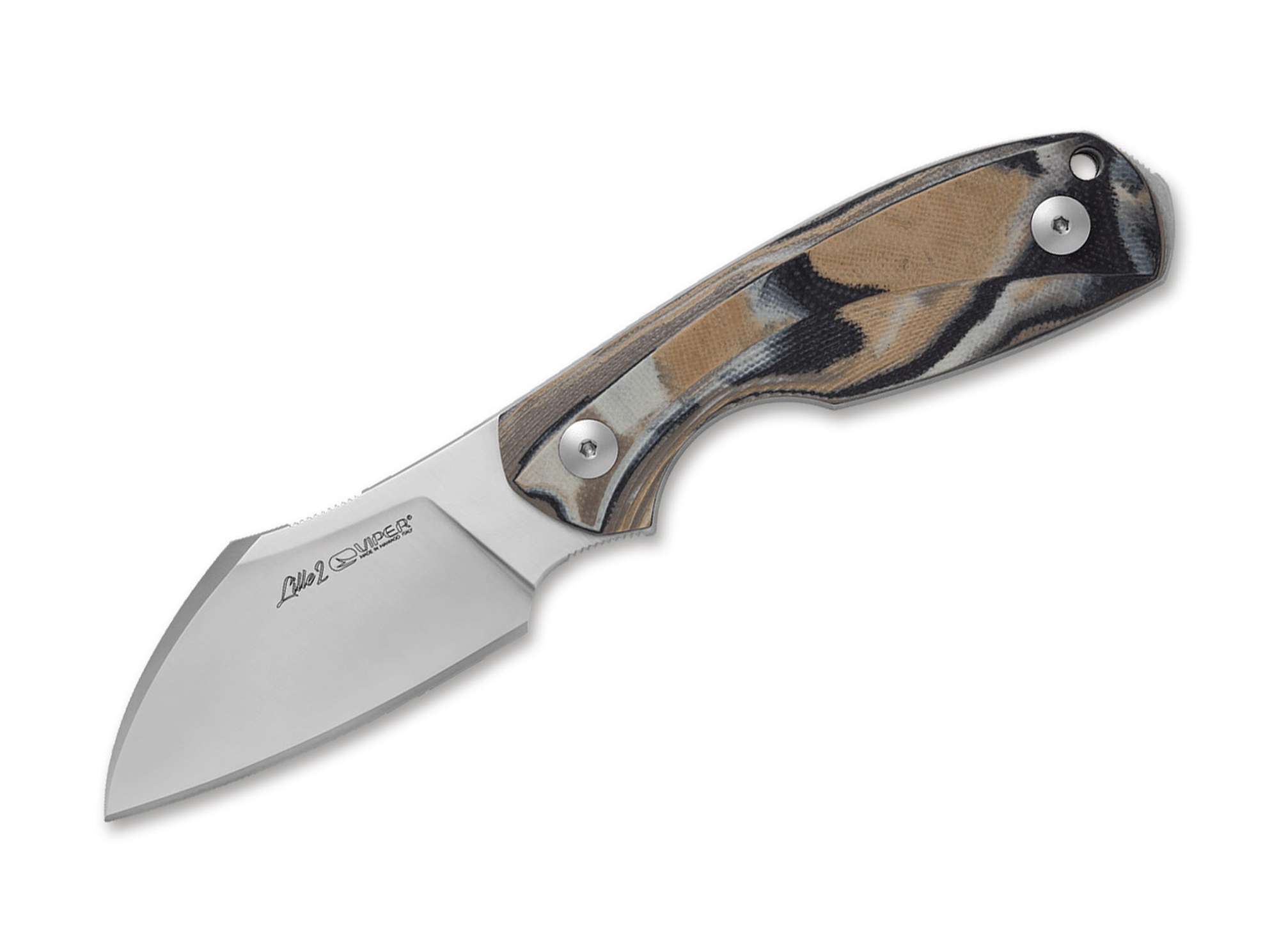 Viper Lille 2 G10 Tan Burl SW