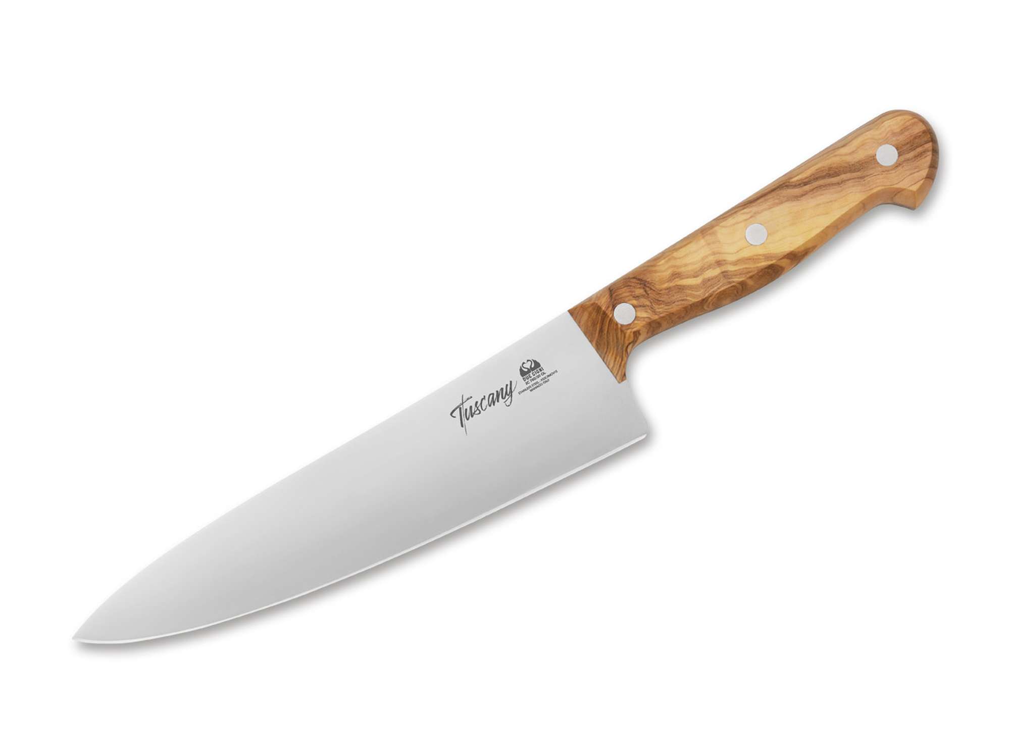 Due Cigni Tuscany Kitchen Knife Large Olive