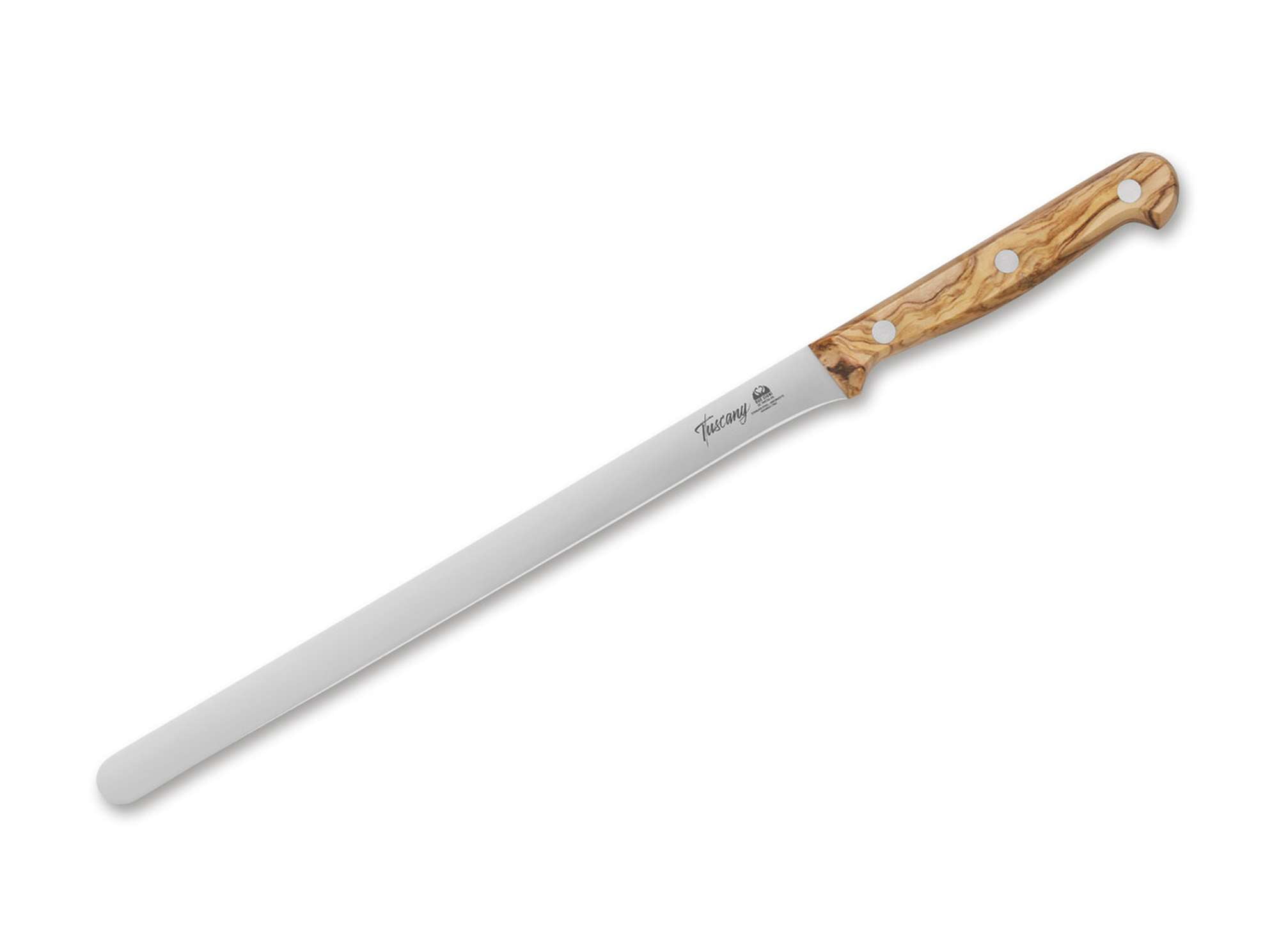 Due Cigni Tuscany Prosciutto Knife Olive